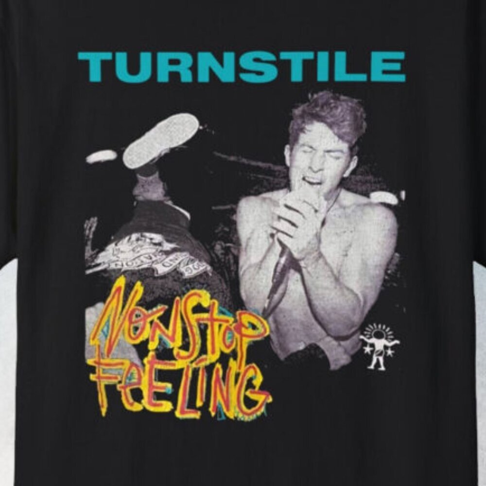 Turnstile Nonstop Feeling Rock Band Album Graphic Music Fan Streetwear T-Shirt - Picture 2 of 5